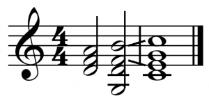 harmonic cadences