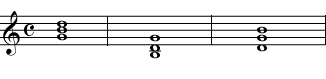 Naming triads