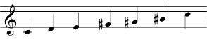 Whole tone scales